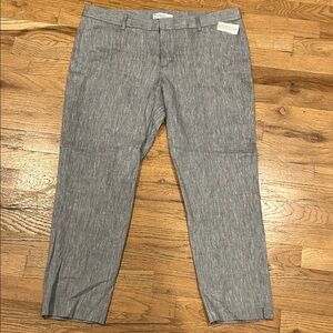 GAP Women's Charcoal Ankle Pants